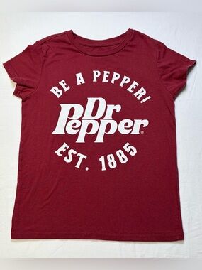 Women's Maroon Graphic Tee - Be A Pepper